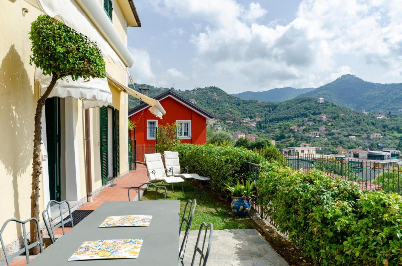 Joivy Inviting Flat With Garden And Sea View In ราปาลโล ภายนอก รูปภาพ
